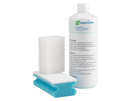This cleaning set is especially created by Lab Associates to perfectly clean your laboratory equipment and work spaces.