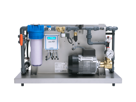 El sistema de ósmosis inversa Lubron Mini RO es muy fiable, energéticamente eficiente y perfecto para proporcionar agua osmotizada.