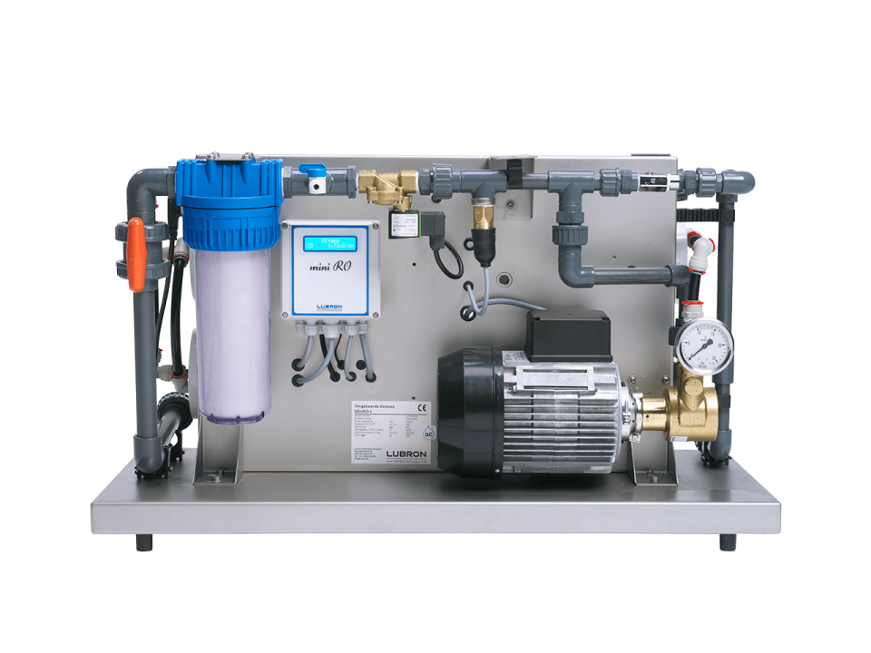 Le Lubron Mini OR à osmose inverse est très fiable, économe en énergie et parfait pour la production d'eau OR.