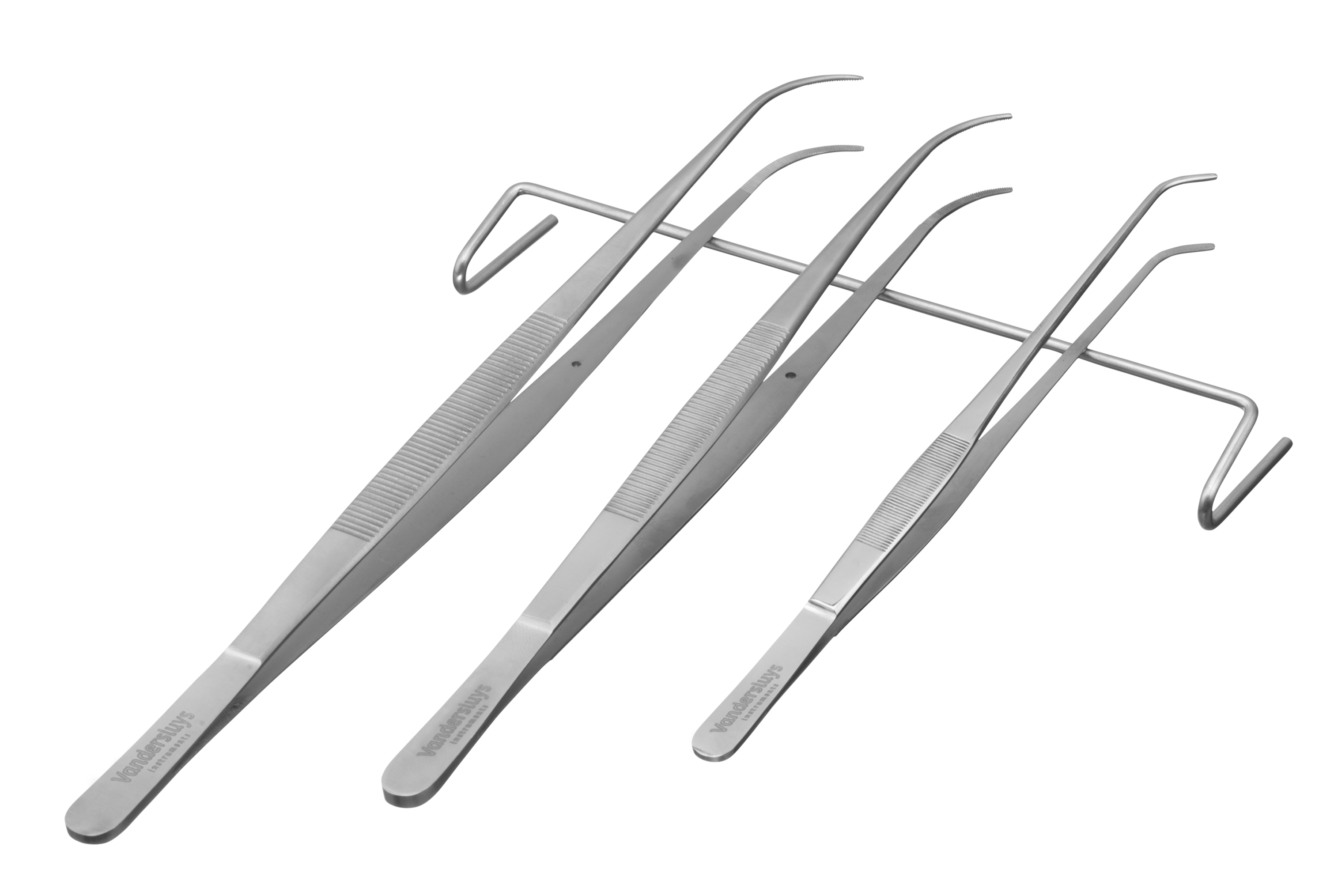  Curved tip forceps for PTC