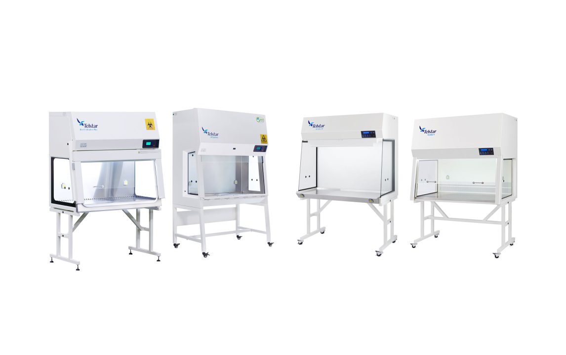 Laminar air flow and biosafety cabinets